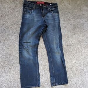 Lee slim fit straight leg denim jeans size 16 reg
